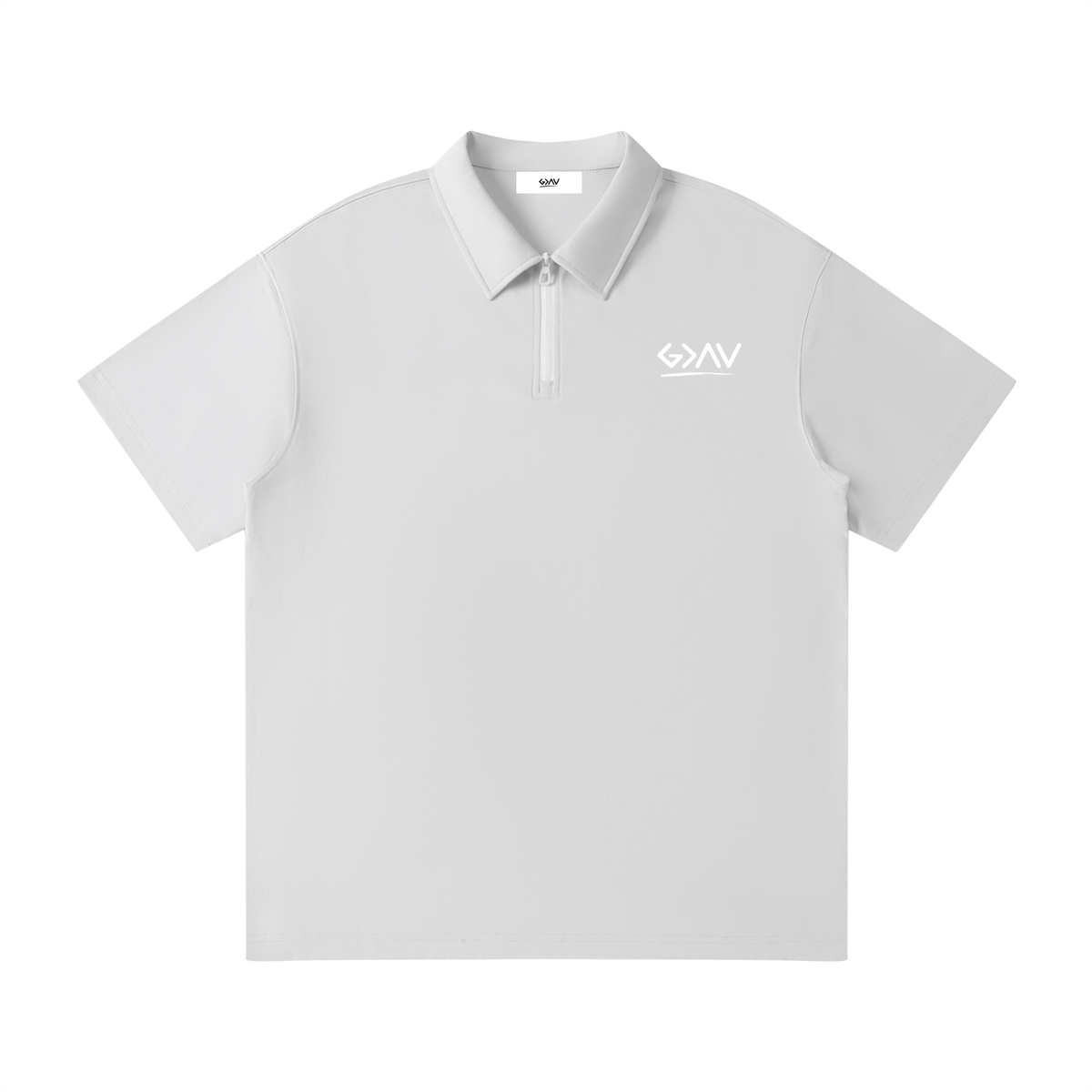 Polo unisexe à col zippé : style tendance