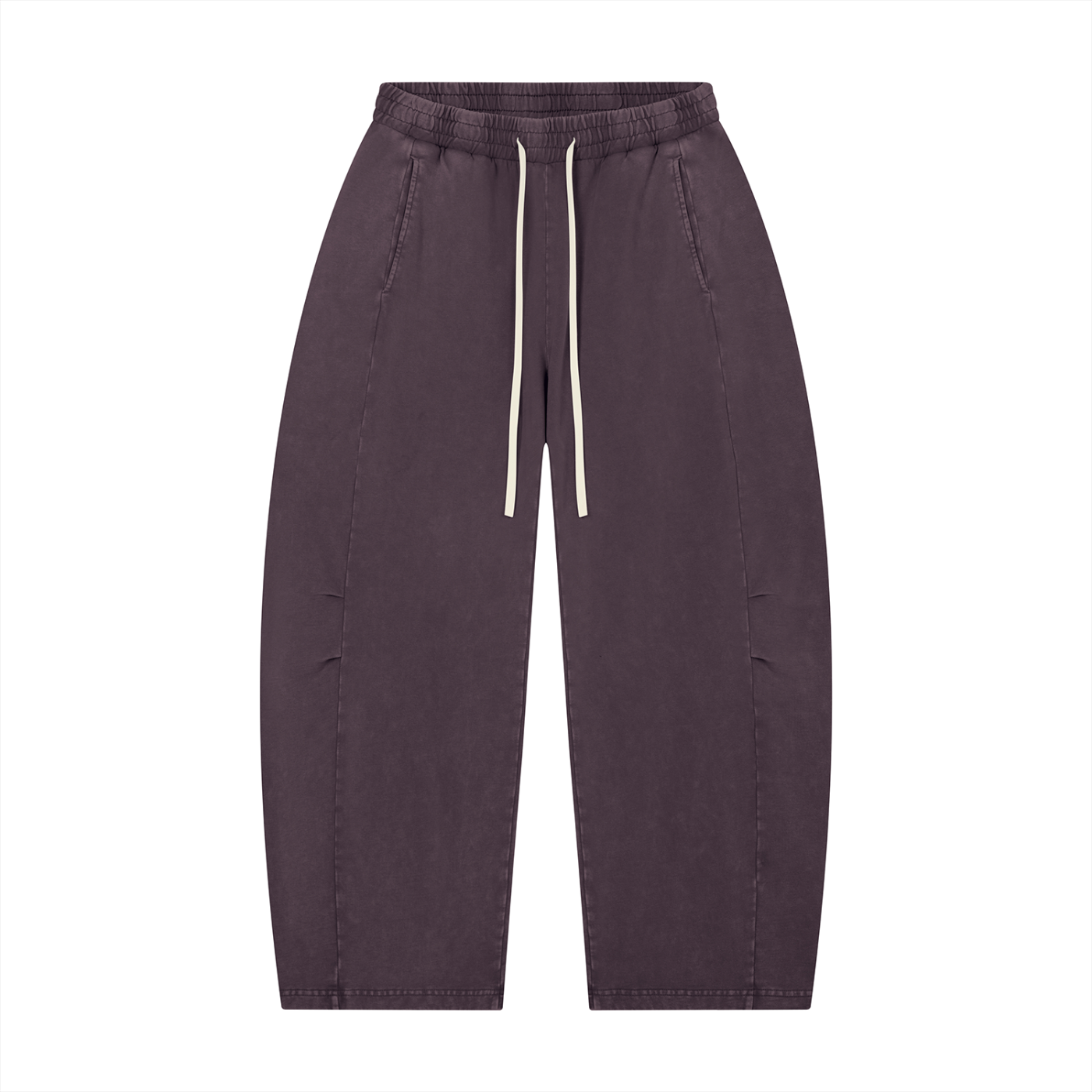 Pantalon délavé à jambes fuselées