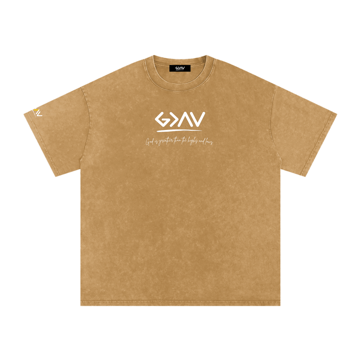 T-shirt oversize en coton délavé