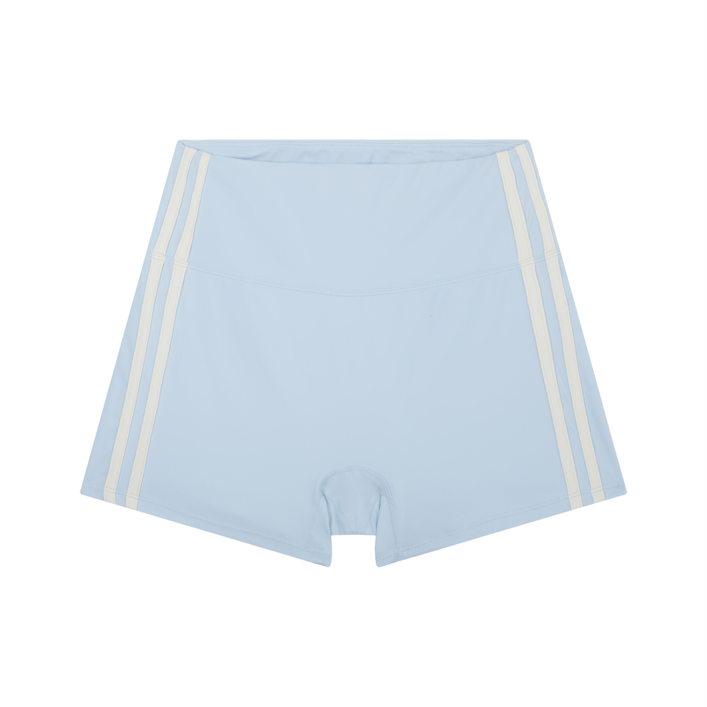 Short de Yoga à bandes Contrastantes