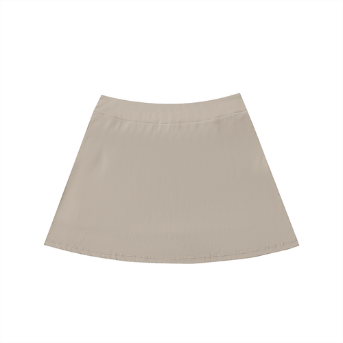 jupe évasée taille haute sporty-chic