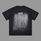 T-shirt délavé Square Patch Monkey