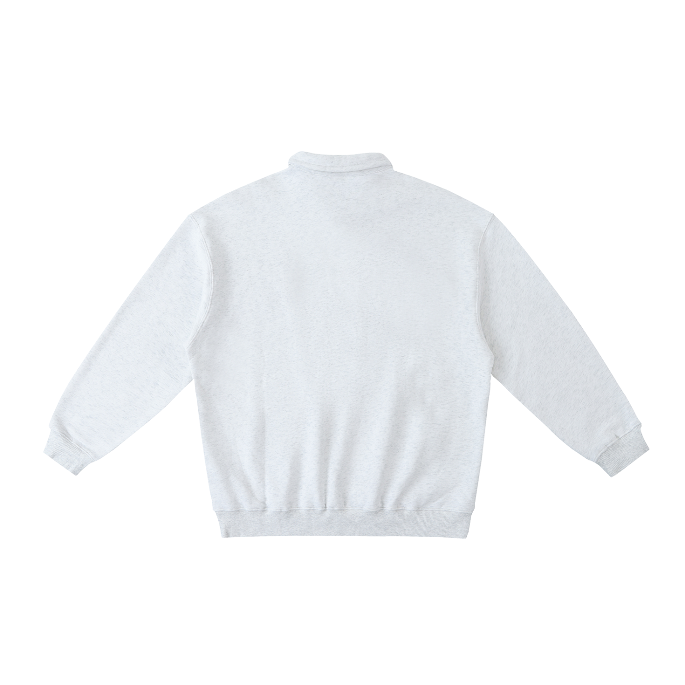 Sweat-shirt à col polo épais