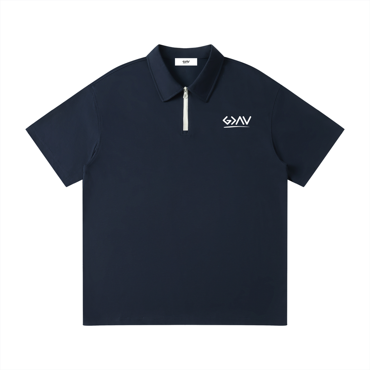 Polo unisexe à col zippé : style tendance