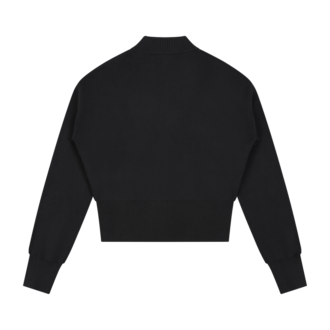 Cardigan Zippé Col Montant