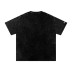 T-shirt oversize en coton délavé