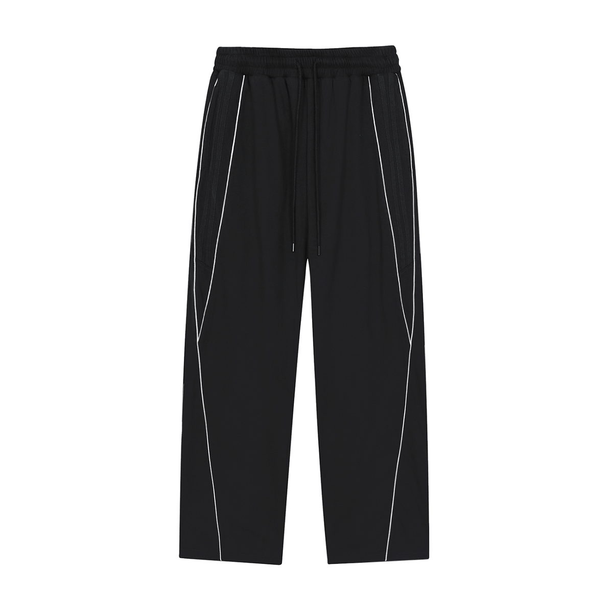 pantalons de jogging droits rayés