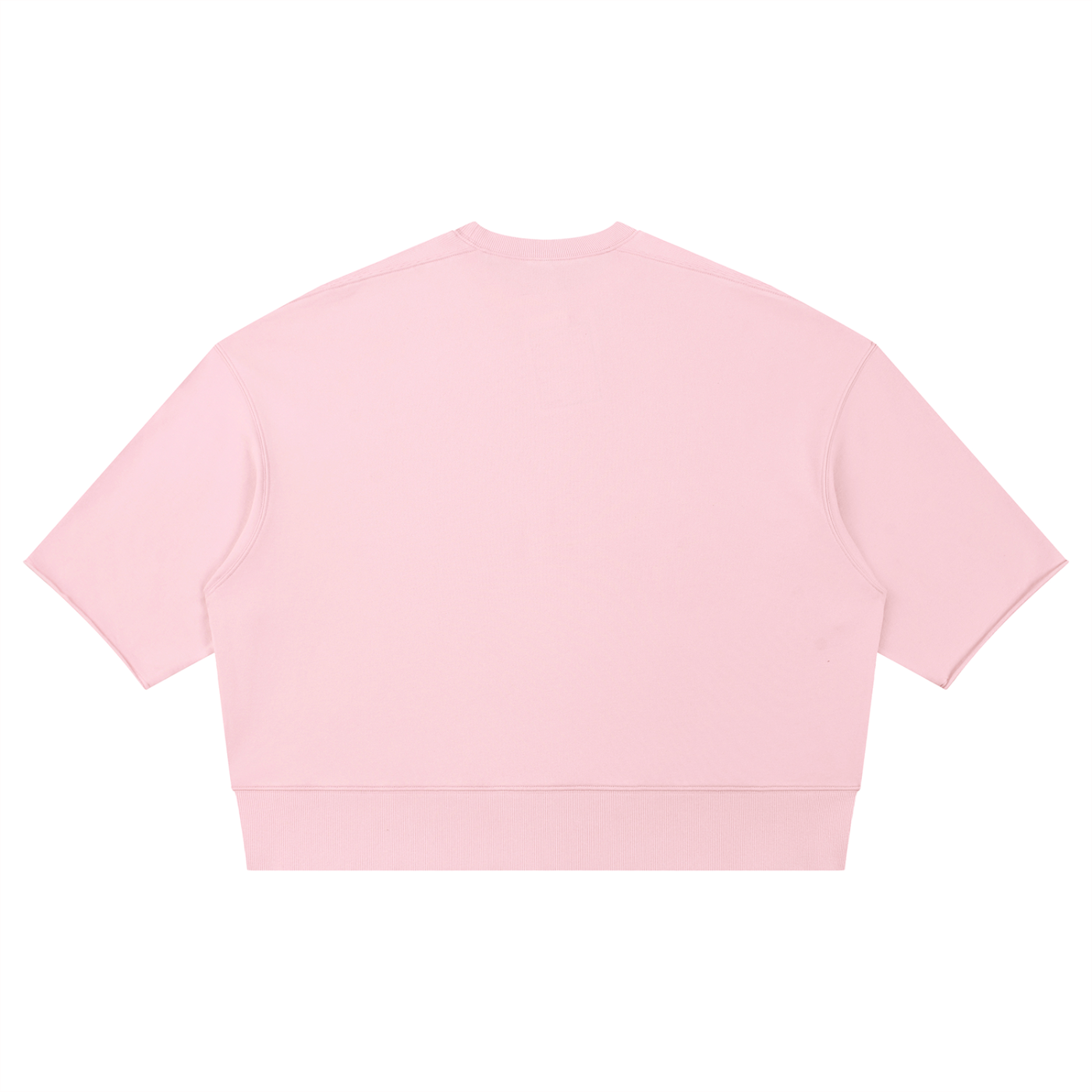Unisex Mineral Wash Boxy Raw Edge T-Shirt