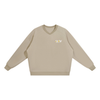 Unisex Oversized V-Neck Sweatshirt