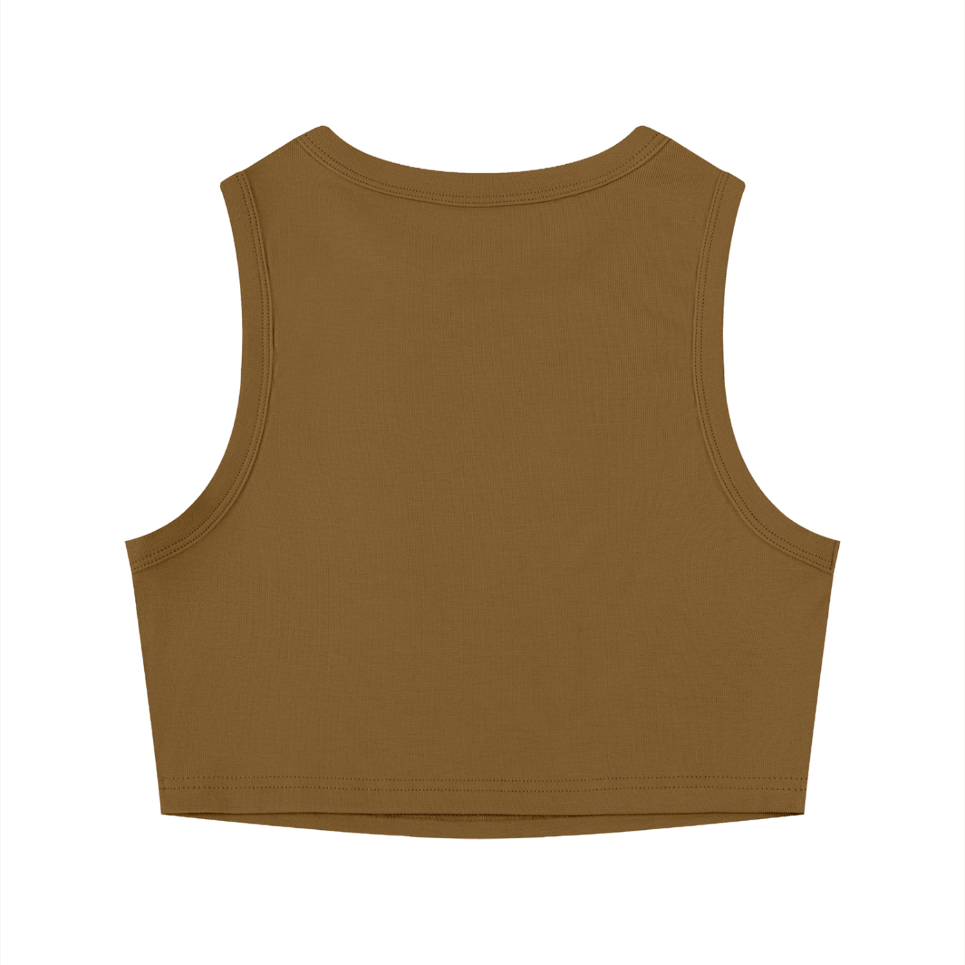 Women's Tight Crewneck Crop Tank Top