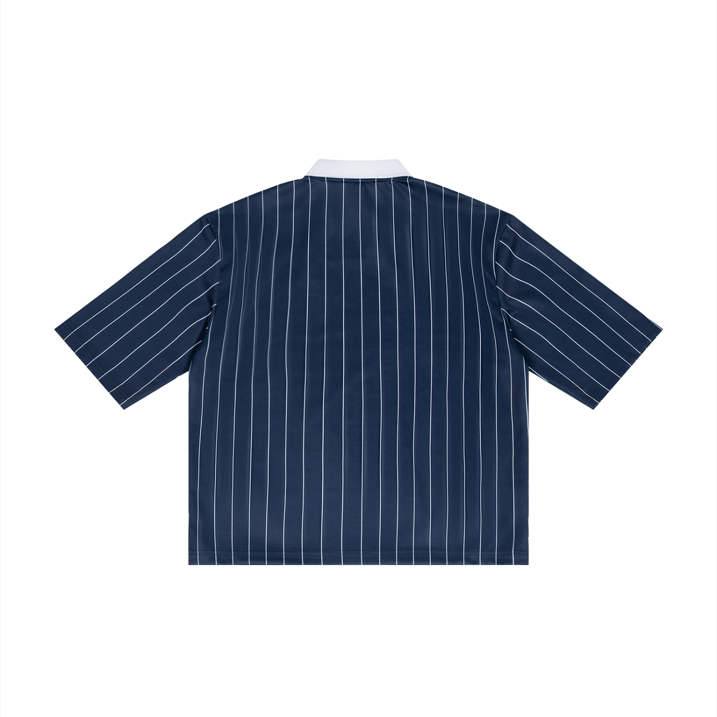 Unisex Pinstripe Collared Soccer Jersey
