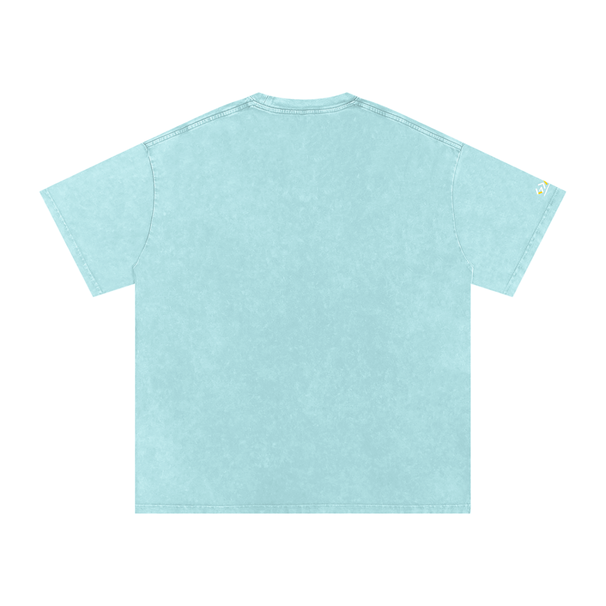 T-shirt oversize en coton délavé