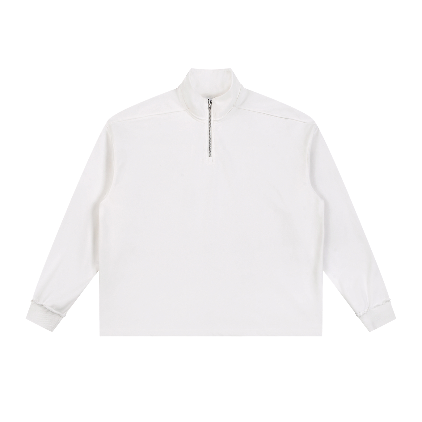 Sweat-shirt polaire à demi-zip