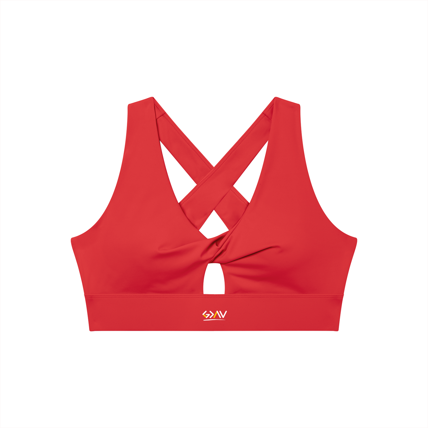 Brassière de Sport Col V Torsadée