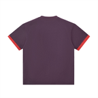 T-shirt à poignets contrastés