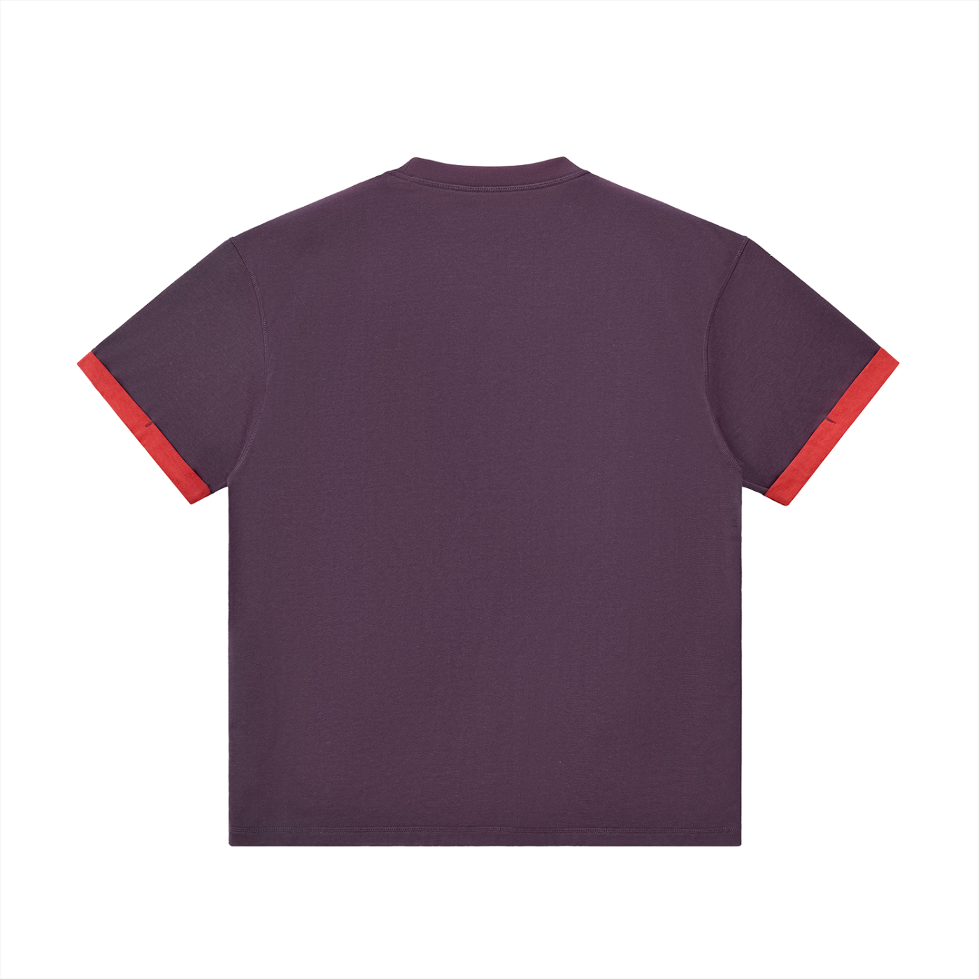 T-shirt à poignets contrastés