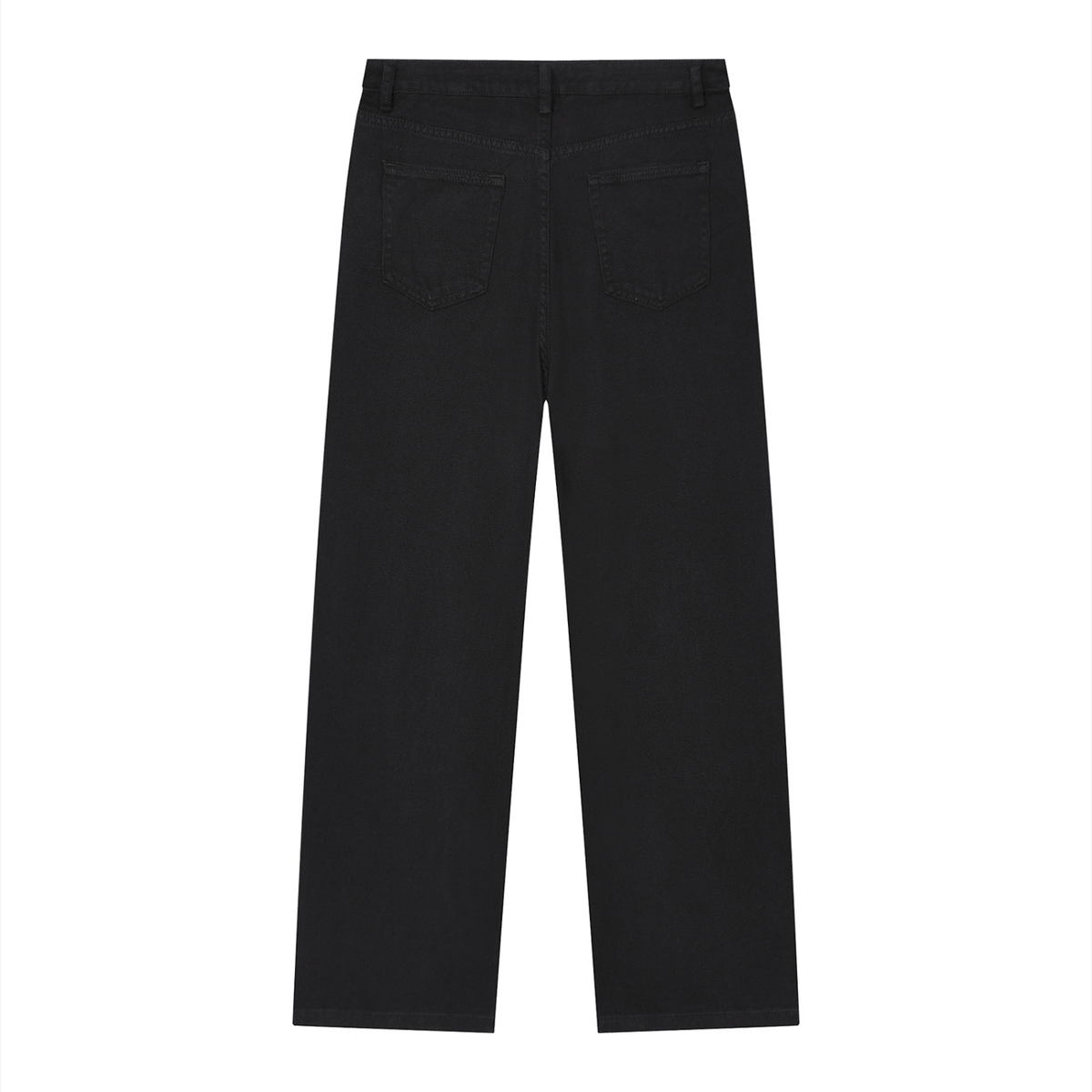 Jean droit délavé vintage homme