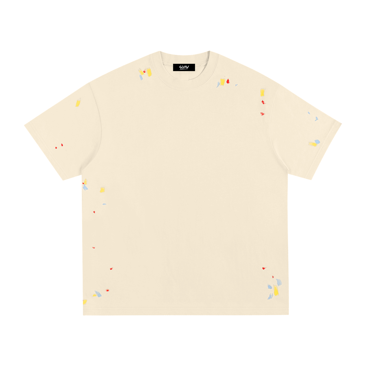 T-shirt éclaboussures de peinture