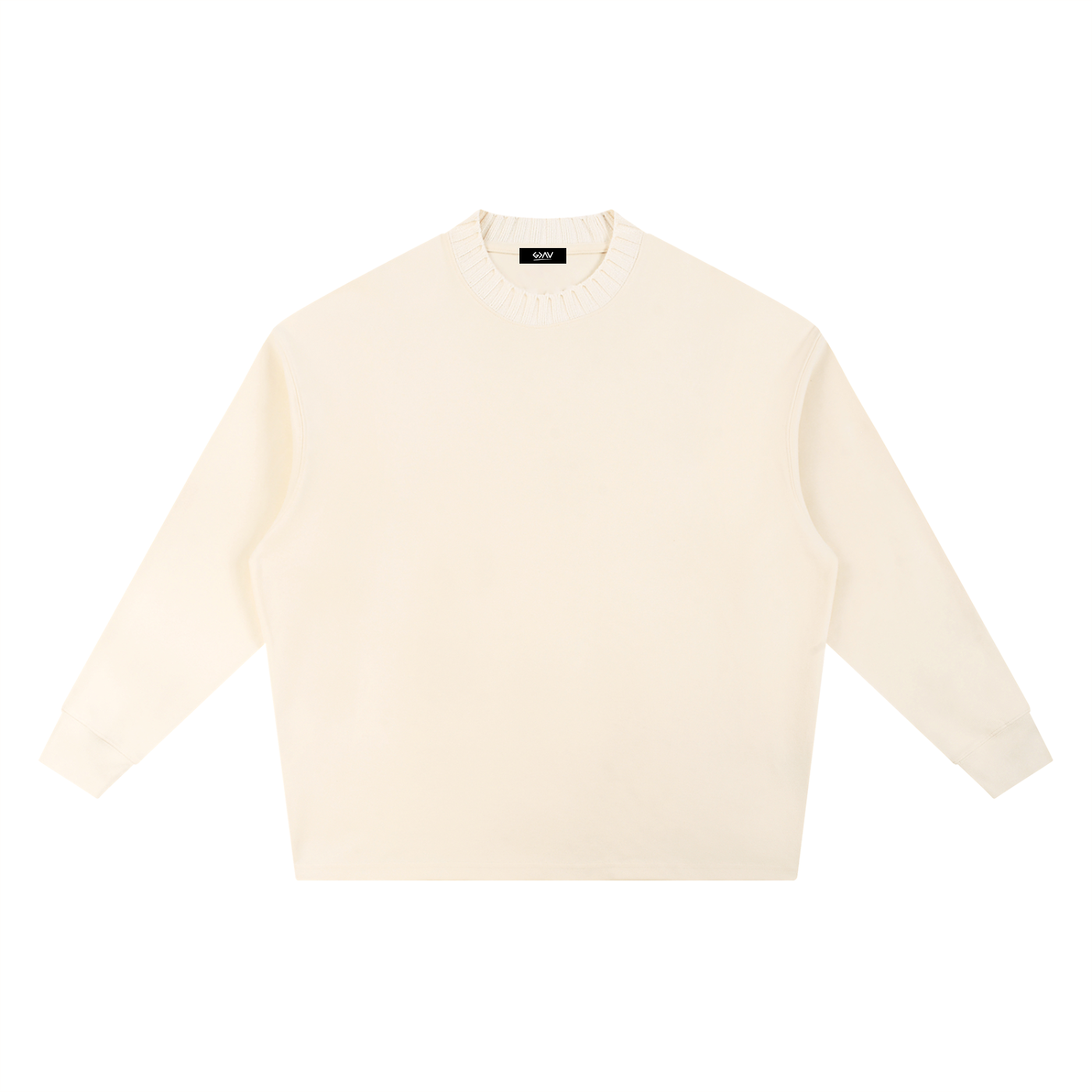 Sweat-shirt oversize à col rond