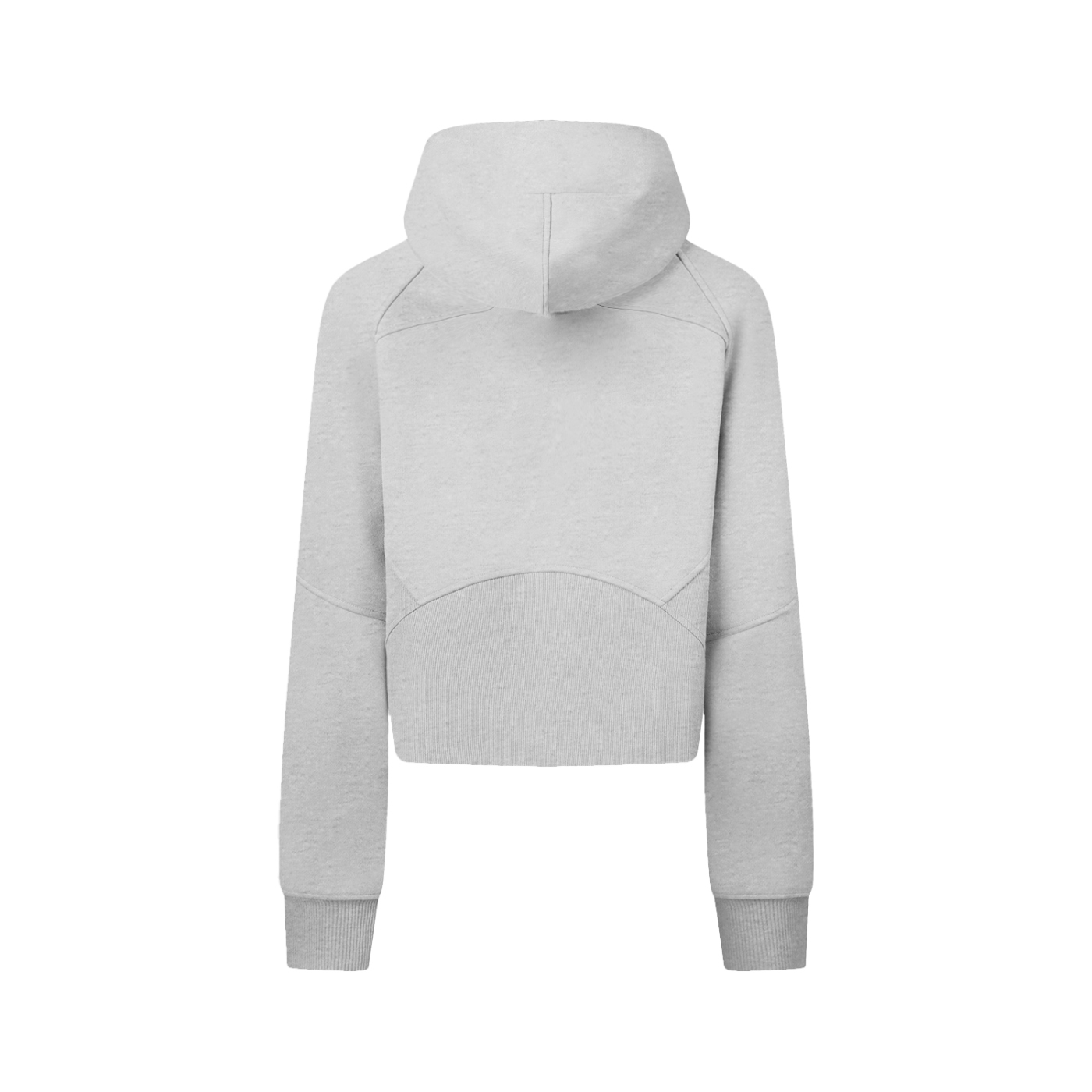 Sweat à Capuche Court Zippé