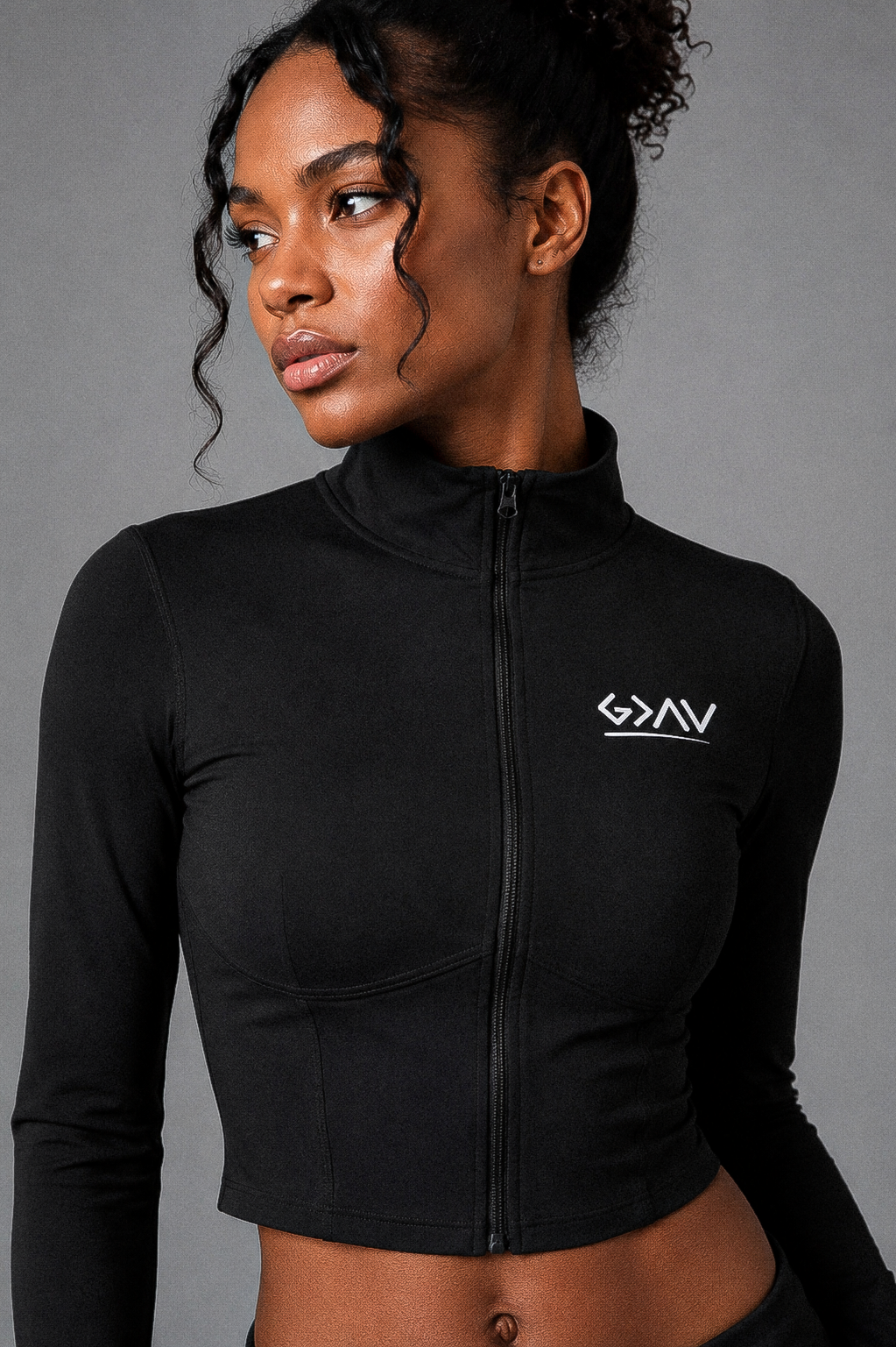 Veste de sport zippée