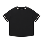Contrast Piped Button-Up Jersey