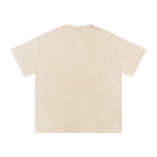 T-shirt oversize en coton délavé