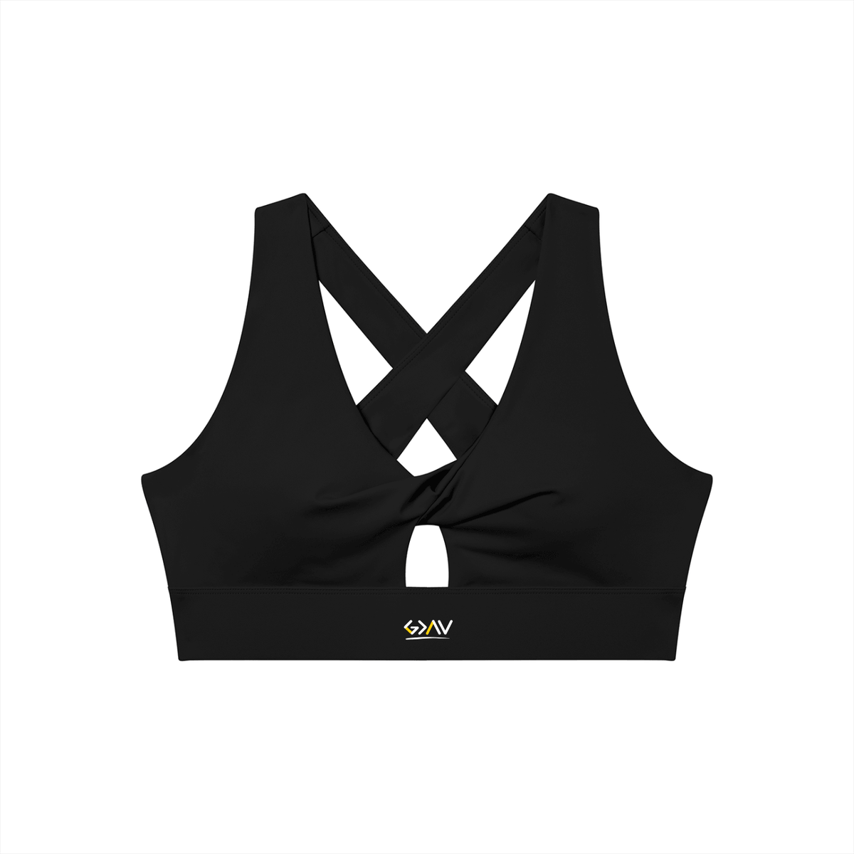 soutien-gorge de sport femme décolleté twist
