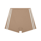 Short de Yoga à bandes Contrastantes