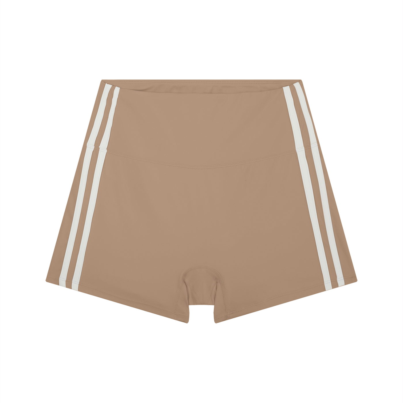 Short de Yoga à bandes Contrastantes