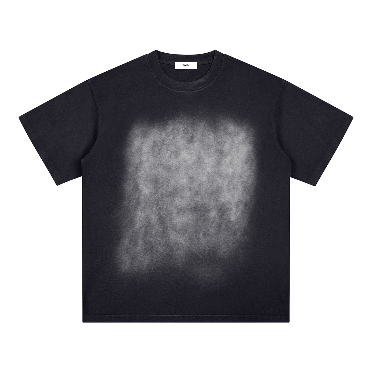 T-shirt délavé Square Patch Monkey