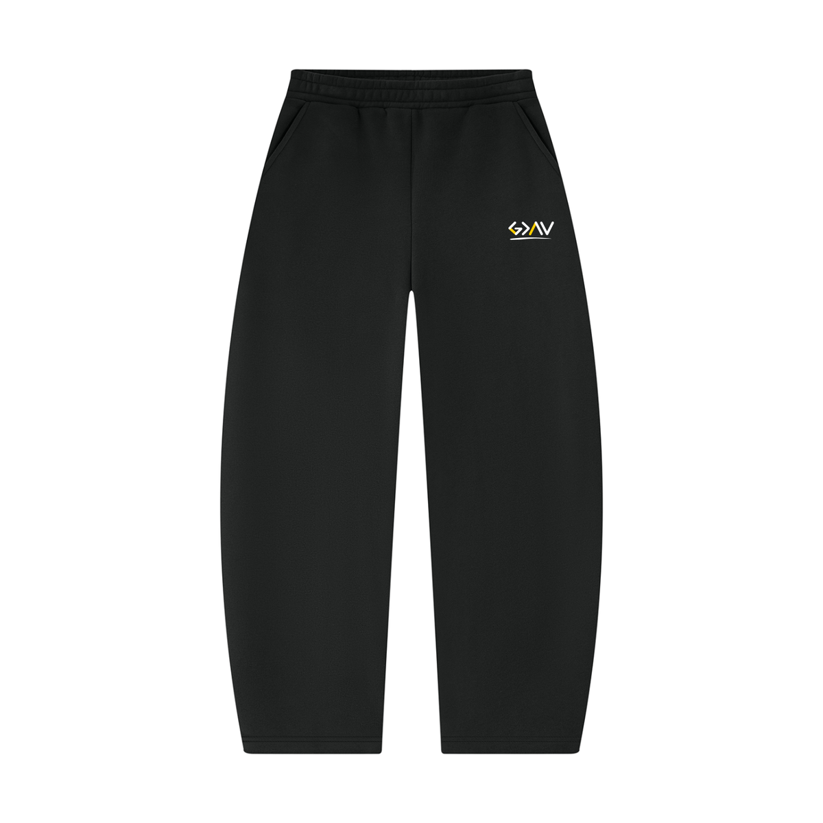pantalon de survêtement coupe barrel leg