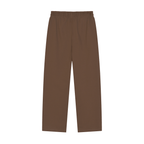 pantalons de survêtement droits unis