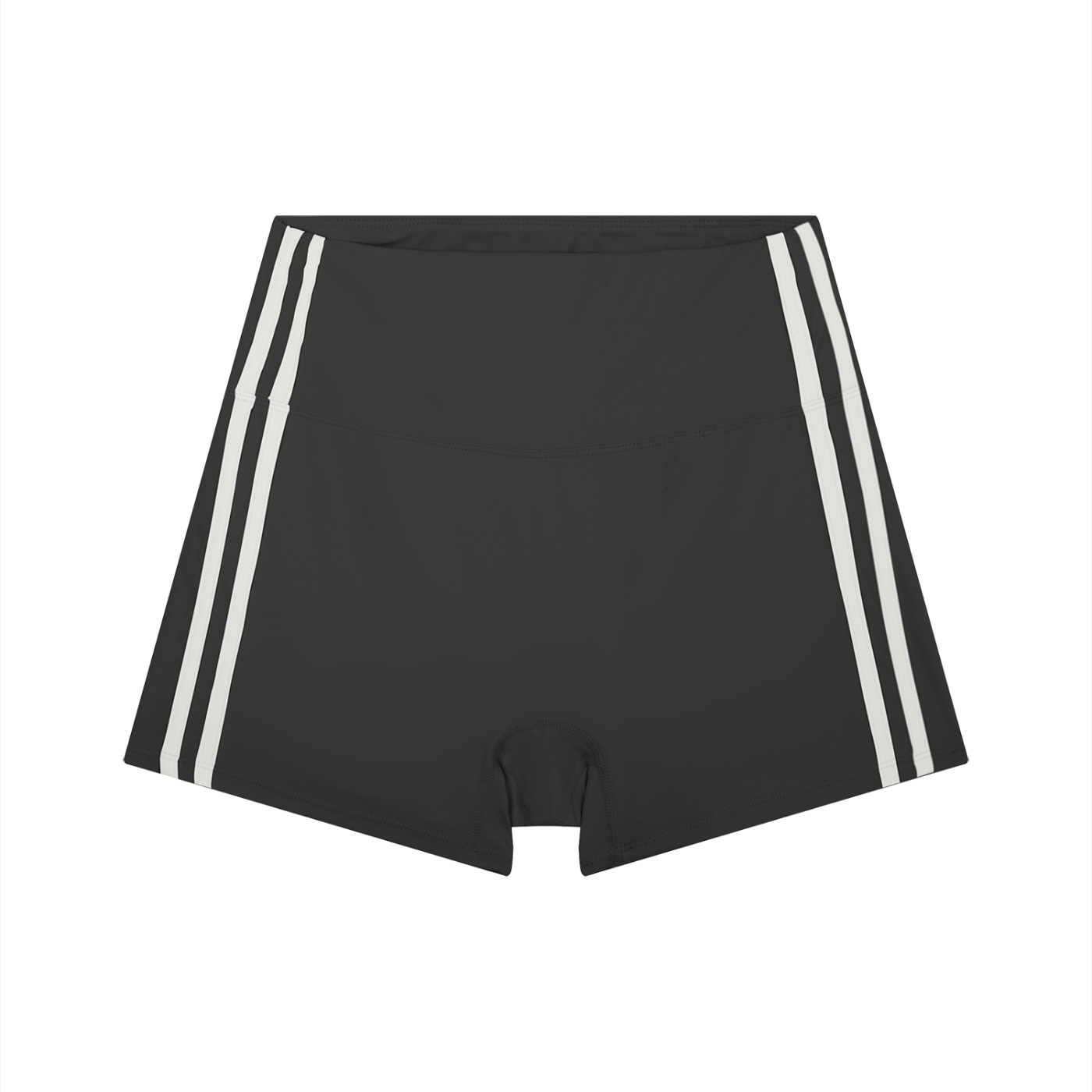 Short de Yoga à bandes Contrastantes