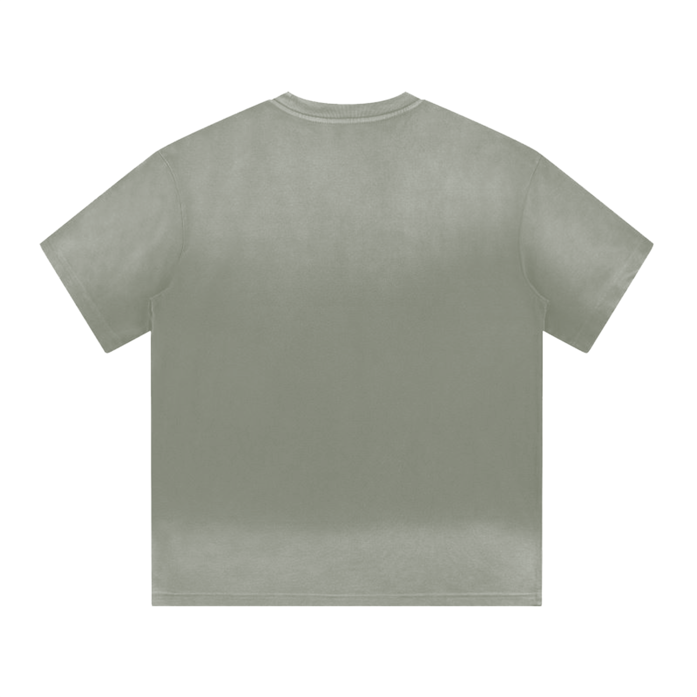 T-shirt délavé à dégradé