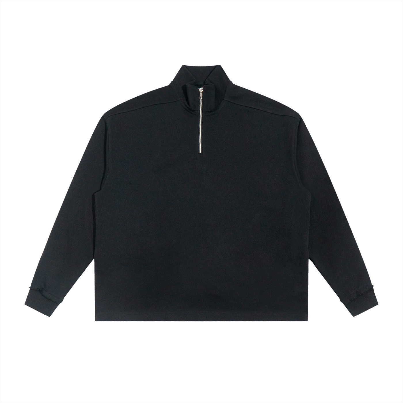Sweat-shirt polaire à demi-zip