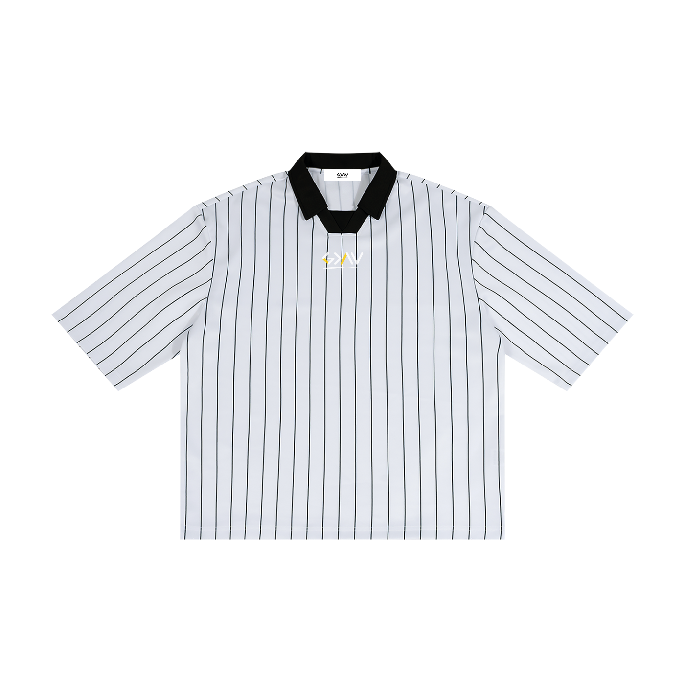 Unisex Pinstripe Collared Soccer Jersey