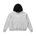Unisex Fleece Raglan Color Block Hoodie
