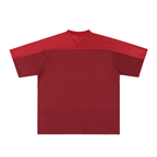 Oversized Mesh V-Neck Soccer Jersey