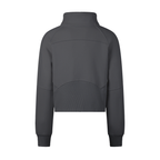 Sweat-shirt court à demi-zip - Giav