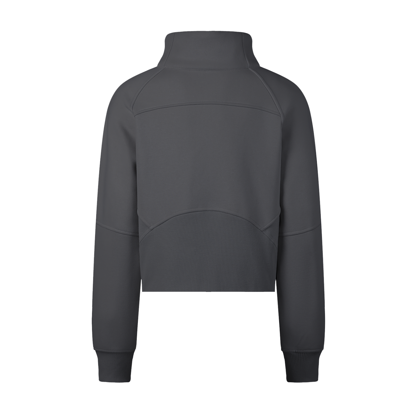 Sweat-shirt court à demi-zip - Giav