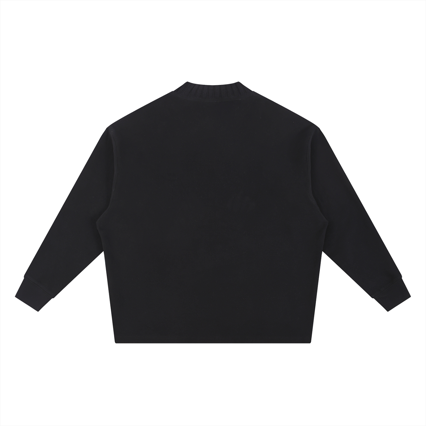 Sweat-shirt oversize à col rond