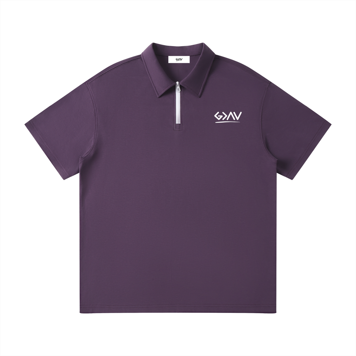 Polo unisexe à col zippé : style tendance