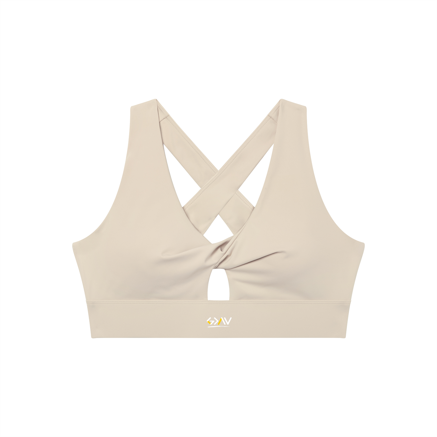 Brassière de Sport Col V Torsadée