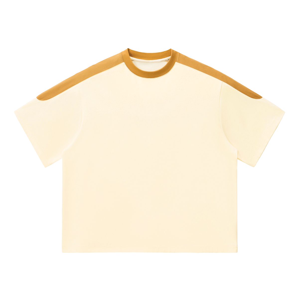 T-shirt oversize bicolore unisexe