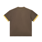 T-shirt à poignets contrastés