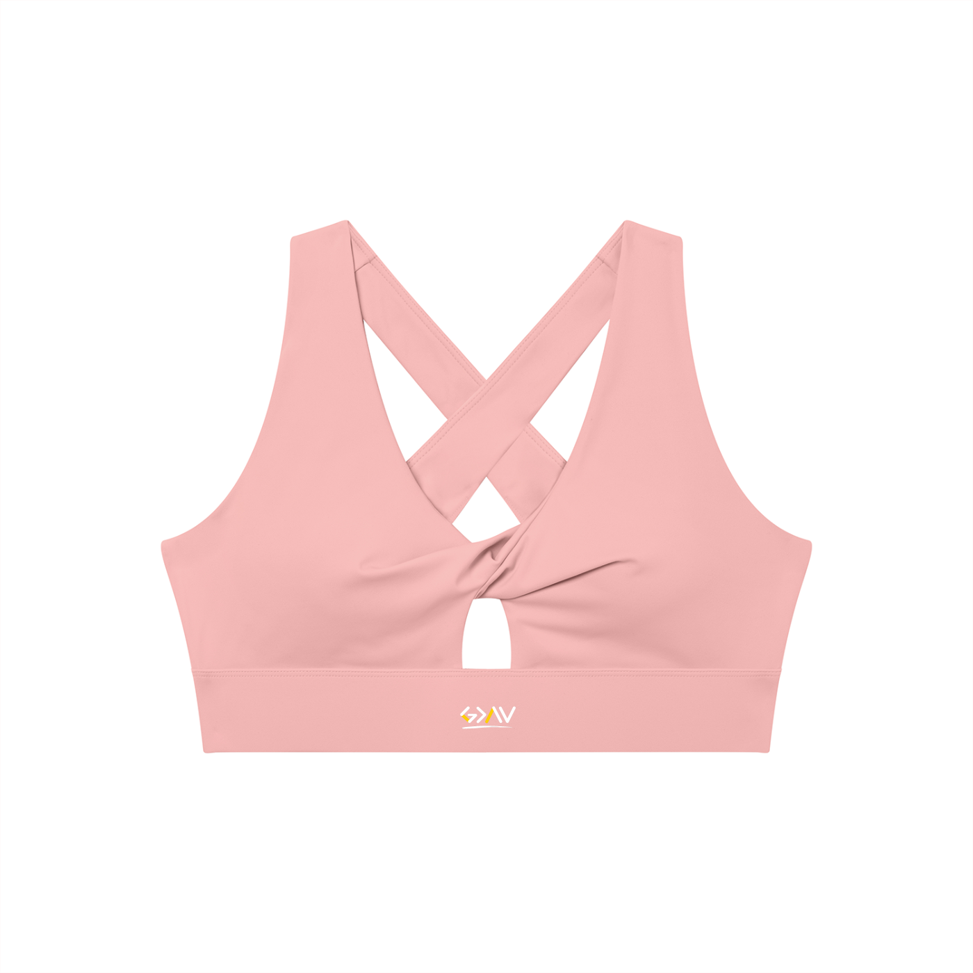 Brassière de Sport Col V Torsadée