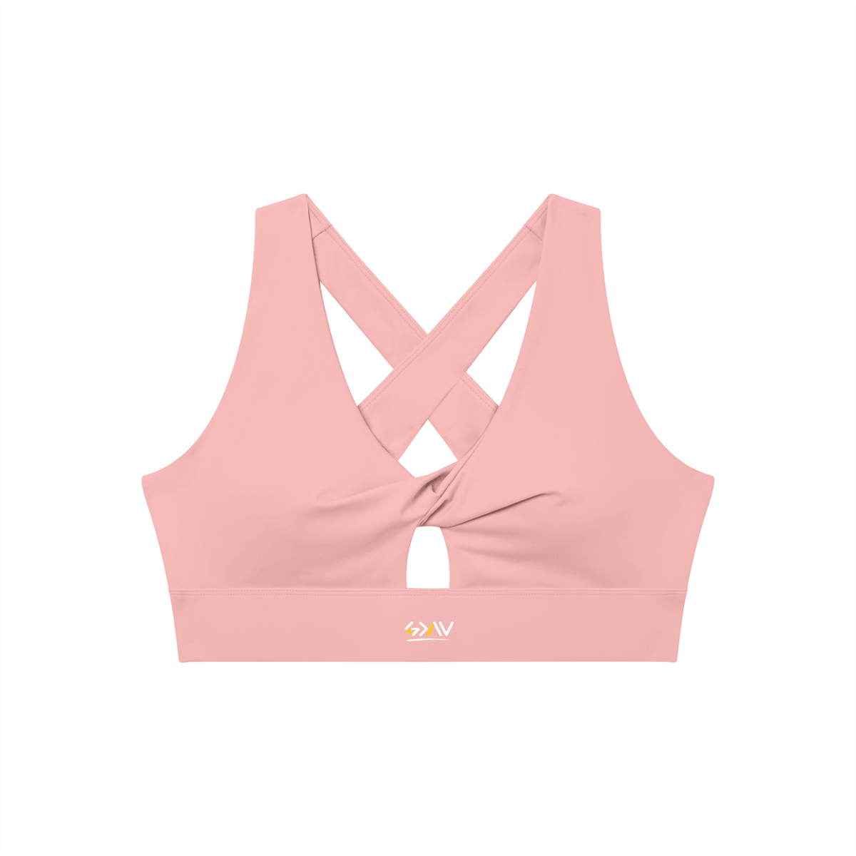 soutien-gorge de sport femme décolleté twist