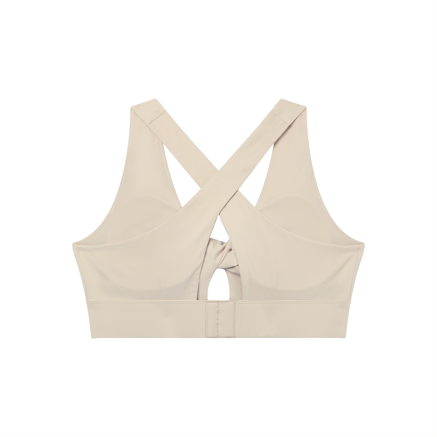 Brassière de Sport Col V Torsadée
