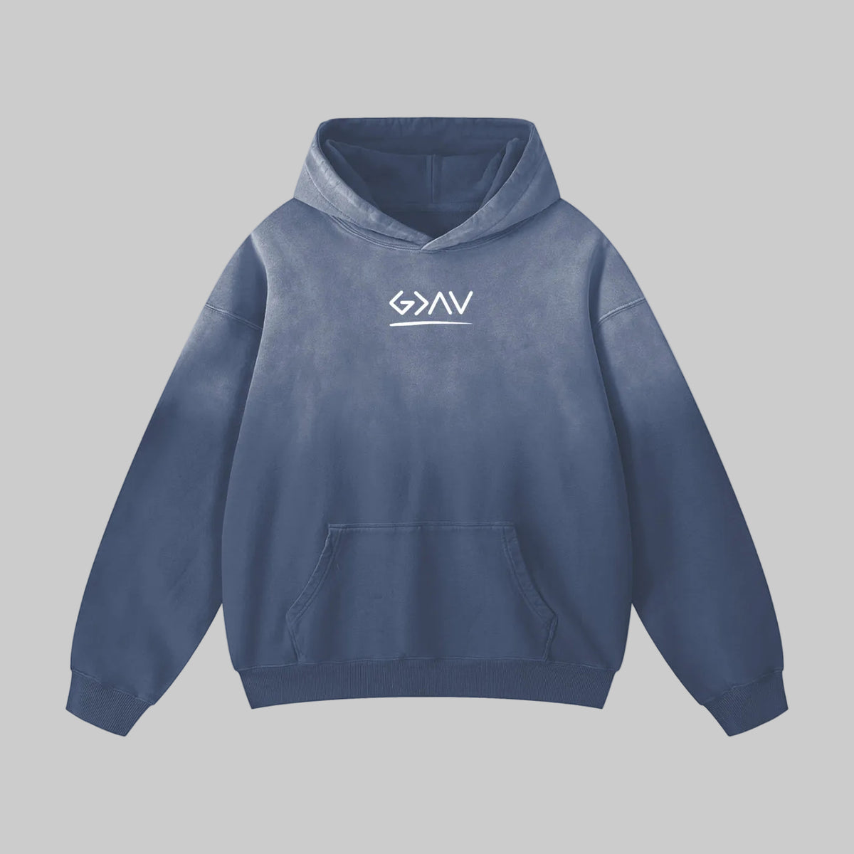 sweat à capuche oversize coton ultra-lourd